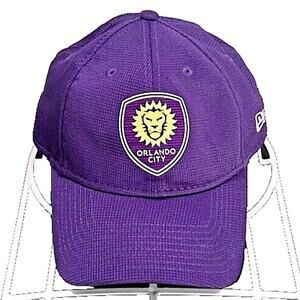 New Era 9TWENTY Orlando City SC Strapback Hat/Cap Purple MLS